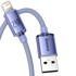 BASEUS Kabel Crystal Shine, USB na Lightning, 2.4 A, 1.2m 