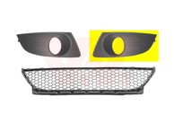 VAN WEZEL Maska branika Dacia Logan 04-12, prednja lijeva, 08-, sa maglenkom