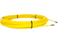 RUNPOTEC Rezervna sajla za provlačenje kabela, staklena vlakna, Ø 4,5 mm, duljina 60 m, RTG navoj Ø 6 mm