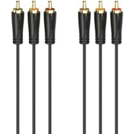 HAMA Audio kabel 3 m 3 x RCA, crni