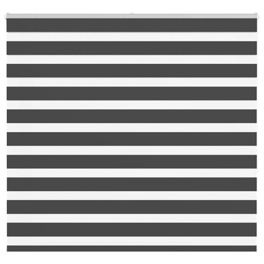 Zavjesa zebra crna 165x150 cm širina tkanine 160,9 cm poliester