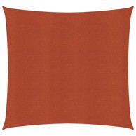 Jedro za zaštitu od sunca 160 g/m² terakota 2 x 2,5 m HDPE