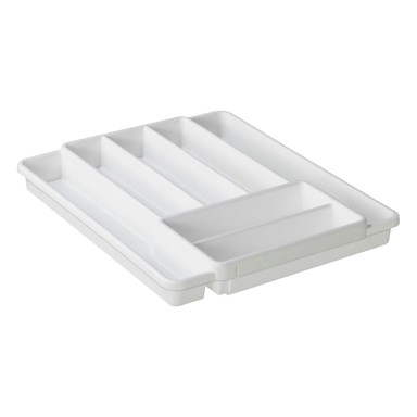 ROTHO Bijela plastična komoda za ladicu 39,7 x 34 cm Domino