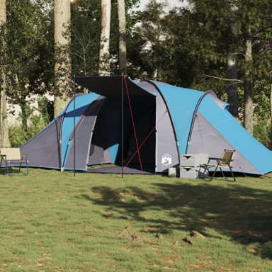 Kupolasti obiteljski šator, 574 x 400 x 200 cm, 6 osoba, plavi, vodootporni