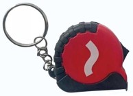GERTU mjerna traka MINI 1 m x 6 mm, crveno-crna