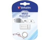 VERBATIM USB stick Metal Executive 16GB USB 2.0 srebrna