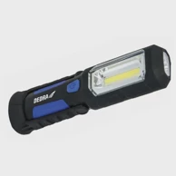 DEDRA Punjiva svjetiljka 3 W COB LED + 1 W LED, USB napajanje za 230 V i 12 V