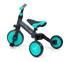 MILLY MALLY Tricikl Optimus 3u1, crno-tirkizni