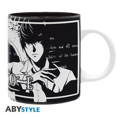 ABYSTYLE Šalica Death Note Light vs L, 320ml