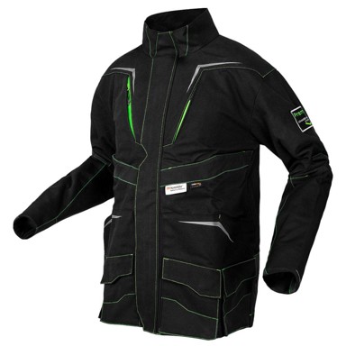 NEO TOOLS Premium Pro radni kaput, crni, veličina L