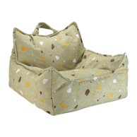 WIGIWAMA Zelena vreća za bebe od bouclé tkanine/od šenila Terrazzo Chair 
