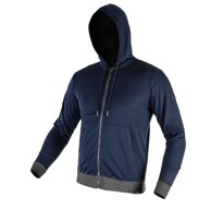 NEO TOOLS Comfort rastezljiva jakna s kapuljačom, veličina XXXL, tamnoplava