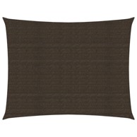 Jedro za zaštitu od sunca 160 g/m² smeđe 5 x 6 m HDPE