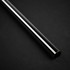 BITSPOWER Cijev Hardtube, bez skošenja mesing, 12 mm AD, 500 mm, crna sjajna