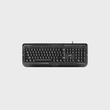 GENIUS Tipkovnica KB-118 V2, žična, USB, crna