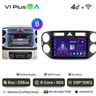 Autoradio uređaj, Android Auto za VW Tiguan 1 NF (2006–2016), V1 Plus, 8GB/256GB, B