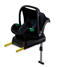 KINDERKRAFT Autosjedalica Mink PRO iSize s MINK FX bazom 013 kg (40-75 cm), Crna