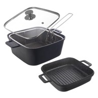 ORION Set aluminijskih pekača GRANDE, 2 kom, 24,5x32,5 cm