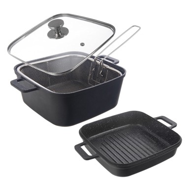 ORION Set aluminijskih pekača GRANDE, 2 kom, 24,5x32,5 cm