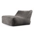 SLOWDOWN Tamno siva vreća za sjedenje od samta Sofa Lounge
