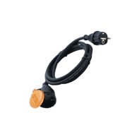 WERTOR Kabel produžni vrtni gumeni IP44 10met