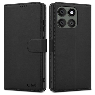Tech-Protect Wallet maskica za Motorola Edge 60 Pro, crna