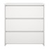 TVILUM Bijela komoda, 80x84x48 cm Next