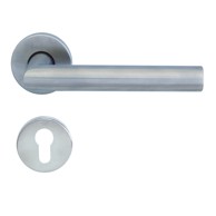 Kvaka za vrata cilindar rozeta inox U F102/236