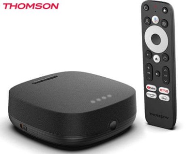THOMSON Multimedijski player Plus 270, 3 GB / 32 GB, 4K UHD, Google TV, crna
