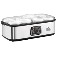HOMESTAR Aparat za jogurt, 36 × 18 × 14 cm, srebrna