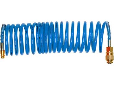 EXTOL PREMIUM Zračno crijevo 8865132, spiralno PU, brze spojnice, 6 mm, 8 m