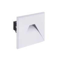 Ugradbena zidna svjetiljka KURS, LED, D 1.6W, bijela, 4000K, IP54
