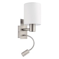 EGLO Bijela/u srebrnoj boji LED zidna lampa PASTERI