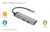 VERBATIM Docking stanica 49140, USB-C, 2x USB-A, 1x USB-C, 1x HDMI, sivi