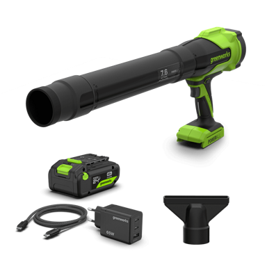 GREENWORKS Akumulatorski puhač lišća BL1002H