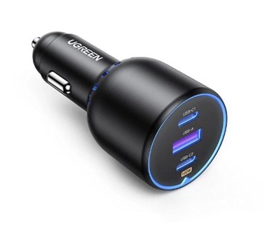 UGREEN Auto punjač 35025, 130W, 2xUSB-C, 1xUSB-A