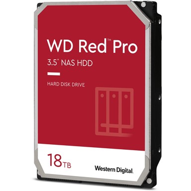 WESTERN DIGITAL Tvrdi disk Red Pro WD181KFGX, 18TB, 7200RPM, 512MB, NAS