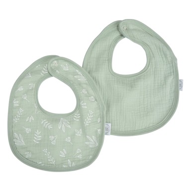 BEBE DOUCEUR Zeleni podbraci u setu 2 kom od muslina 