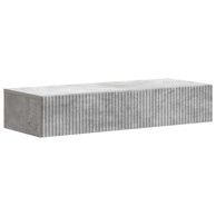 Zidni stol, 87,5 x 34,5 x 17 cm, betonsko siva