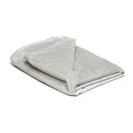 MY HOUSE Svjetlosiva deka od mikropliša, 150x200 cm