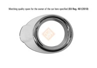 ISAM Okvir maglenke Ford Focus 11-14, krom, prednji, desni,