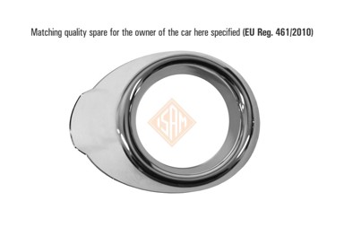 ISAM Okvir maglenke Ford Focus 11-14, krom, prednji, desni,