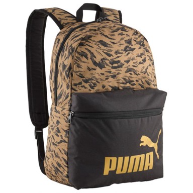 PUMA Ruksak 091169-07, Phase AOP, crna, zlatna
