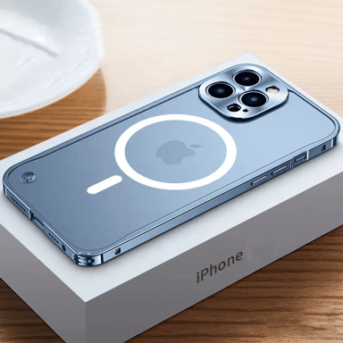 SYMFONY Maskica za iPhone 13, Metalna magnetska MagSafe, plava