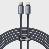 BASEUS Kabel tip C za Apple, Lightning, 8-pinski, 20 W, 2 m, crni