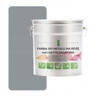 Metalna boja za hrđu 4 u 1 siva RAL 7045 pocinčani čelik 2,5 l mat