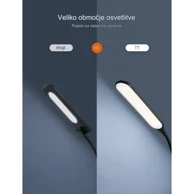 Podna lampa TaoTronics DL072, LED, visina 176 cm