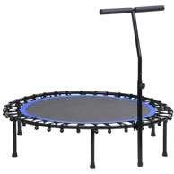 Trampolin za vježbanje s ručkom, 122 cm, okruglo, bez sigurnosnih jastučića