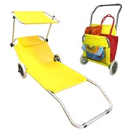 Sklopiva ležaljka kolica sa sjenilom