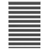 Zavjesa zebra crna 100x150 cm širina tkanine 95,9 cm poliester